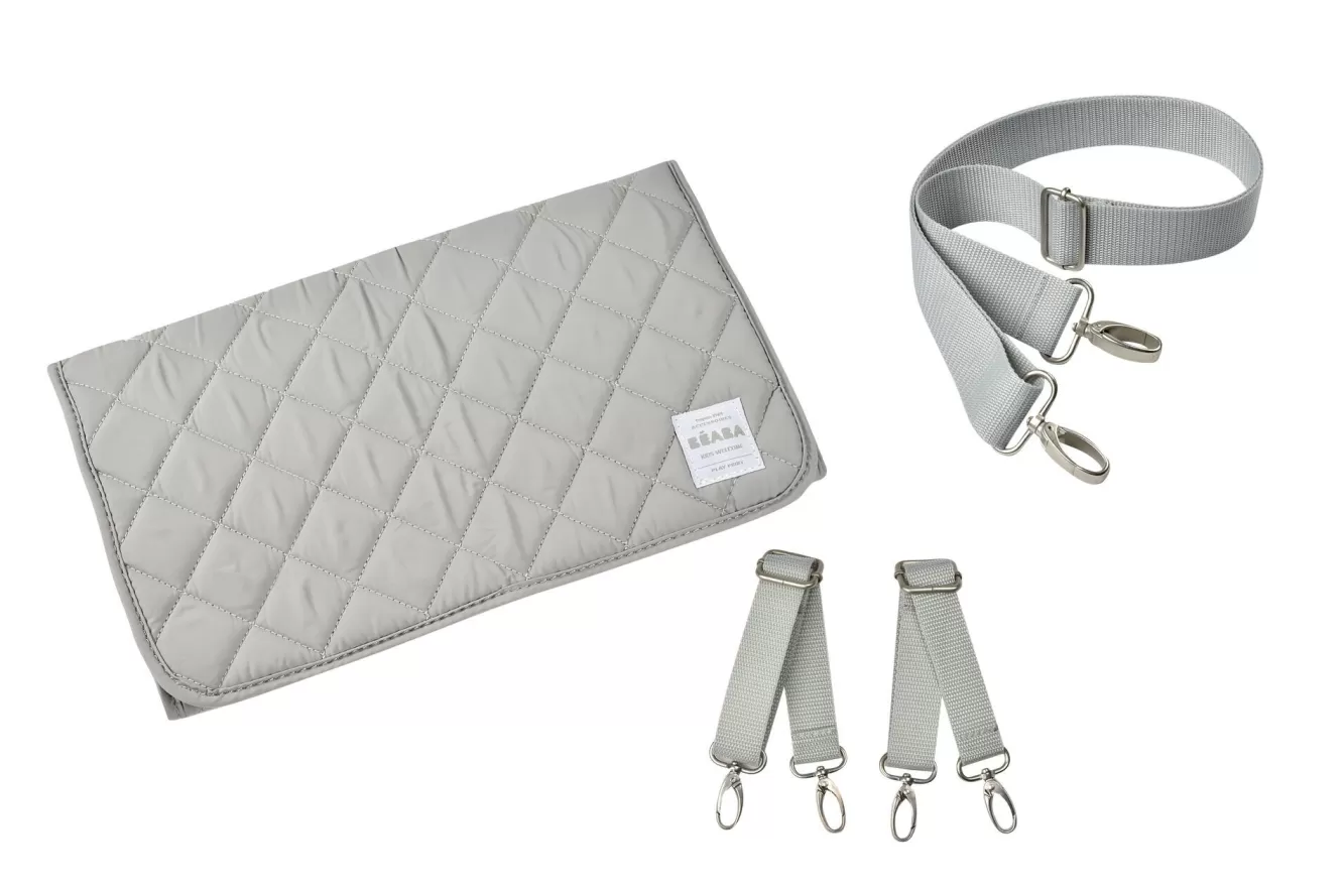 Accessoirepakket - Grey Tas: Verwijderbaar Matras, Kinderwag | BÉABA Fashion