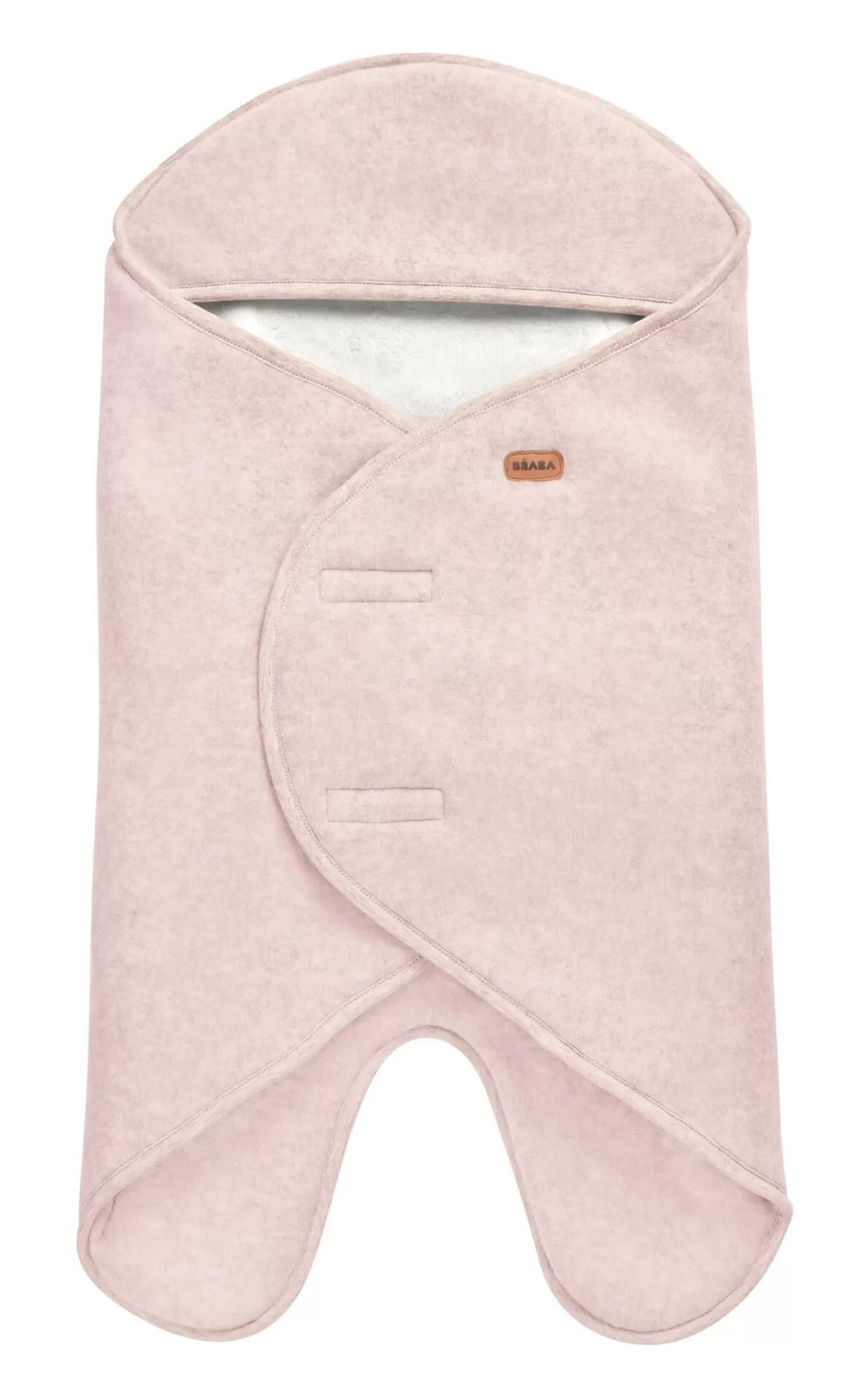 Babynomade® Dubbele Fleece Dusty Rose | BÉABA New