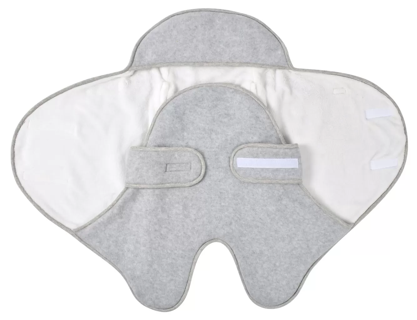 Babynomade® Dubbele Fleece Heather Grey | BÉABA New