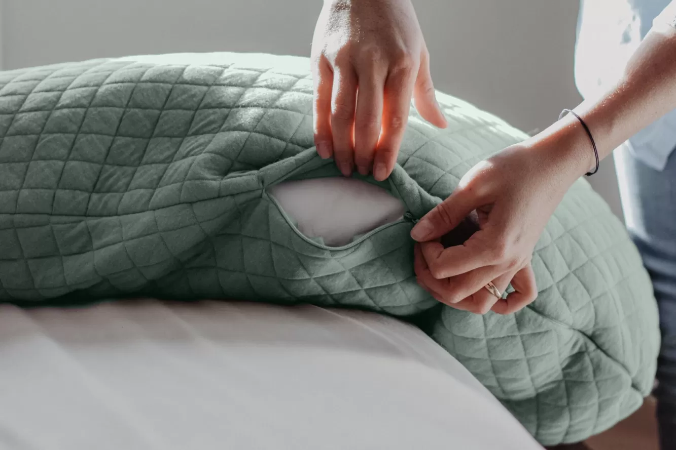 Big Flopsy™ Fleur De Coton® Sage Green | BÉABA Online
