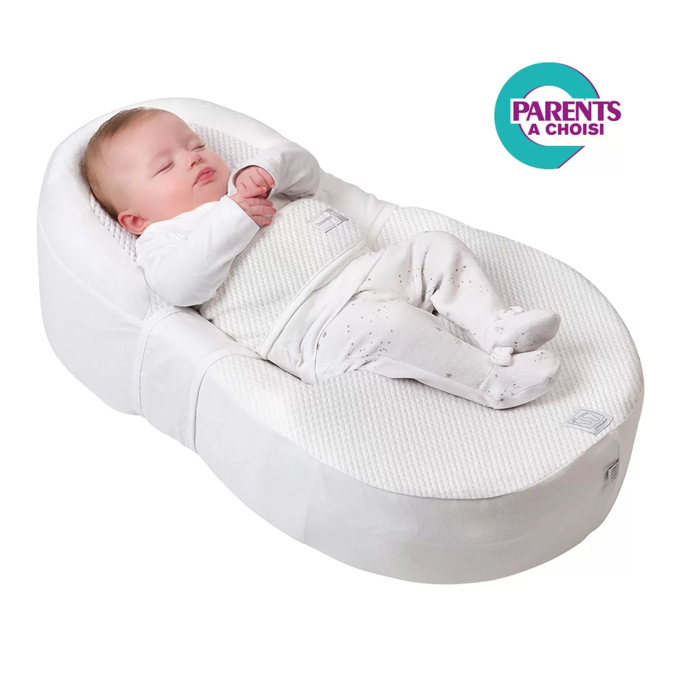 Cocoonababy® (Met Hoeslaken) Fleur De Coton® White | BÉABA New