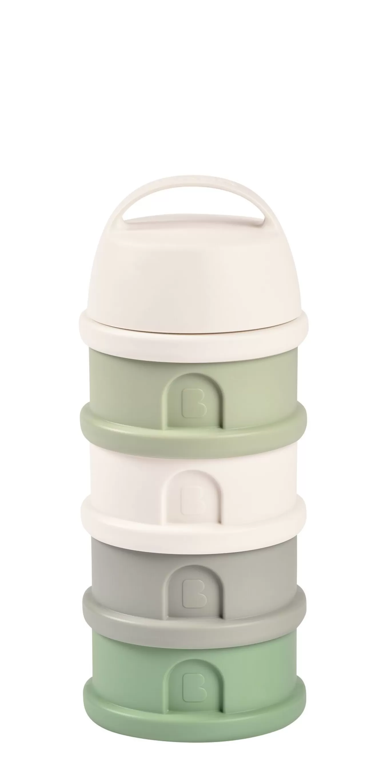 Doseerbox Met 4 Compartimenten Cotton / Sage Green | BÉABA Discount