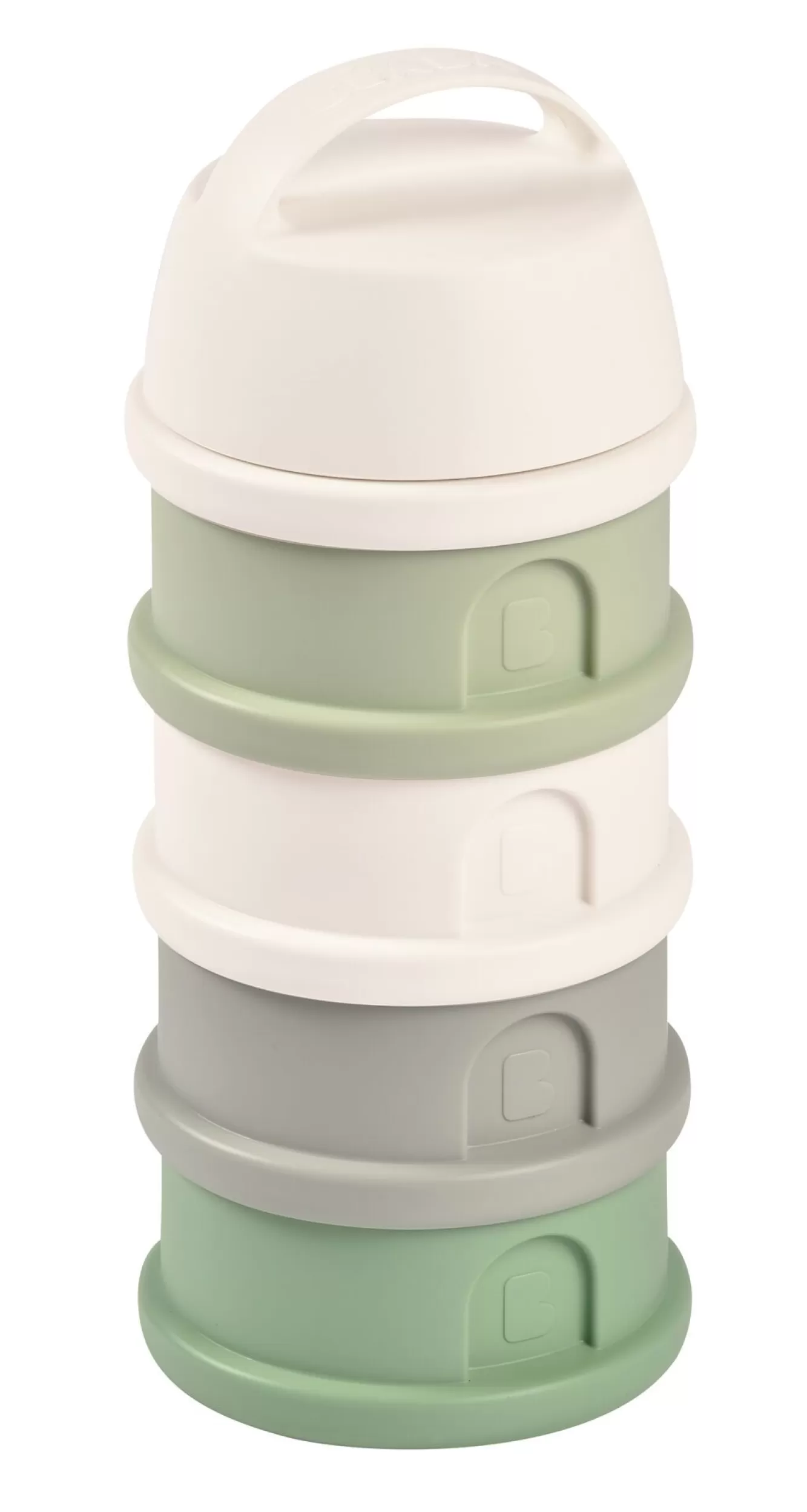 Doseerbox Met 4 Compartimenten Cotton / Sage Green | BÉABA Discount