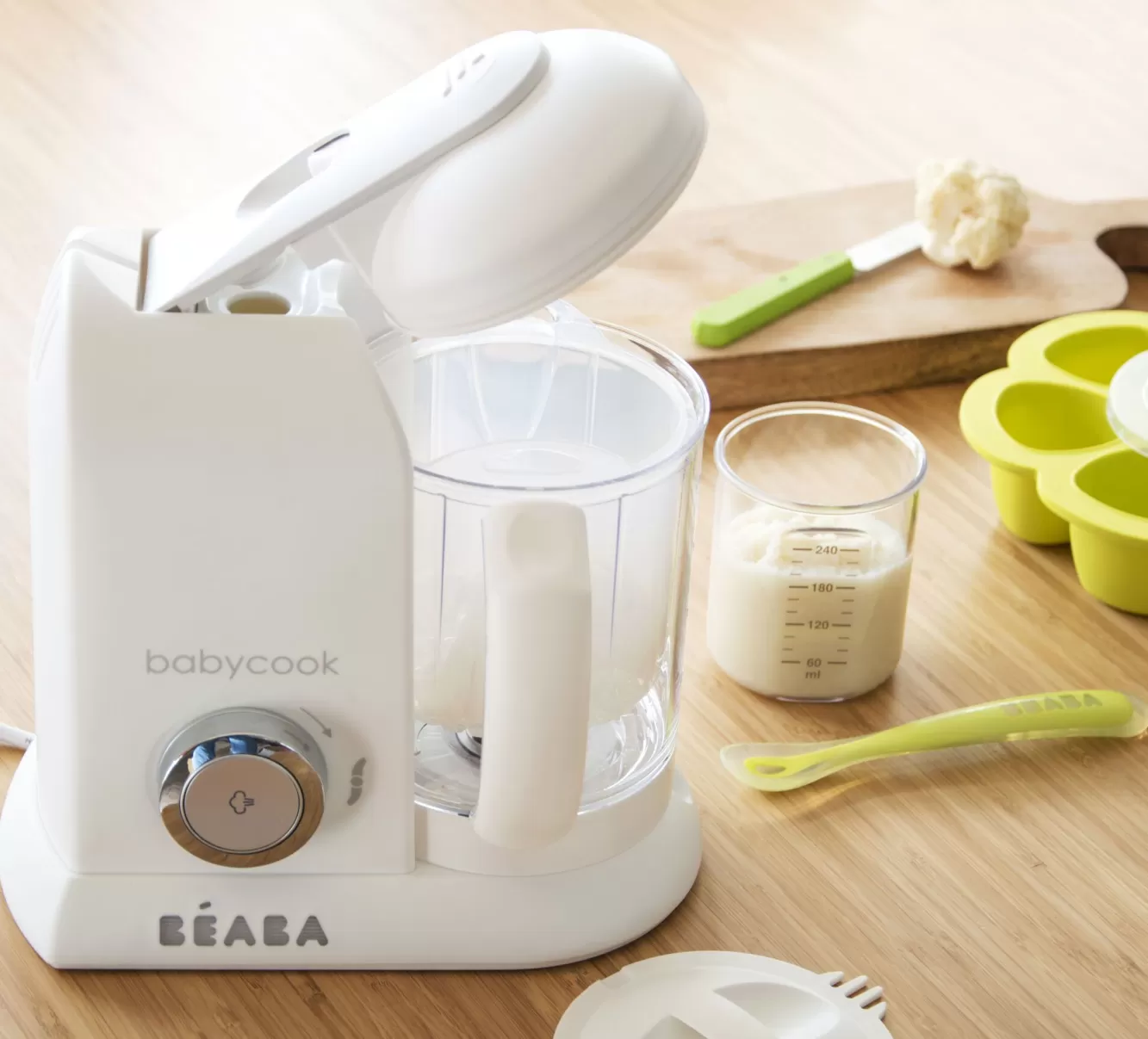 Enkele Kom Babycook® Solo/Duo® White | BÉABA Best