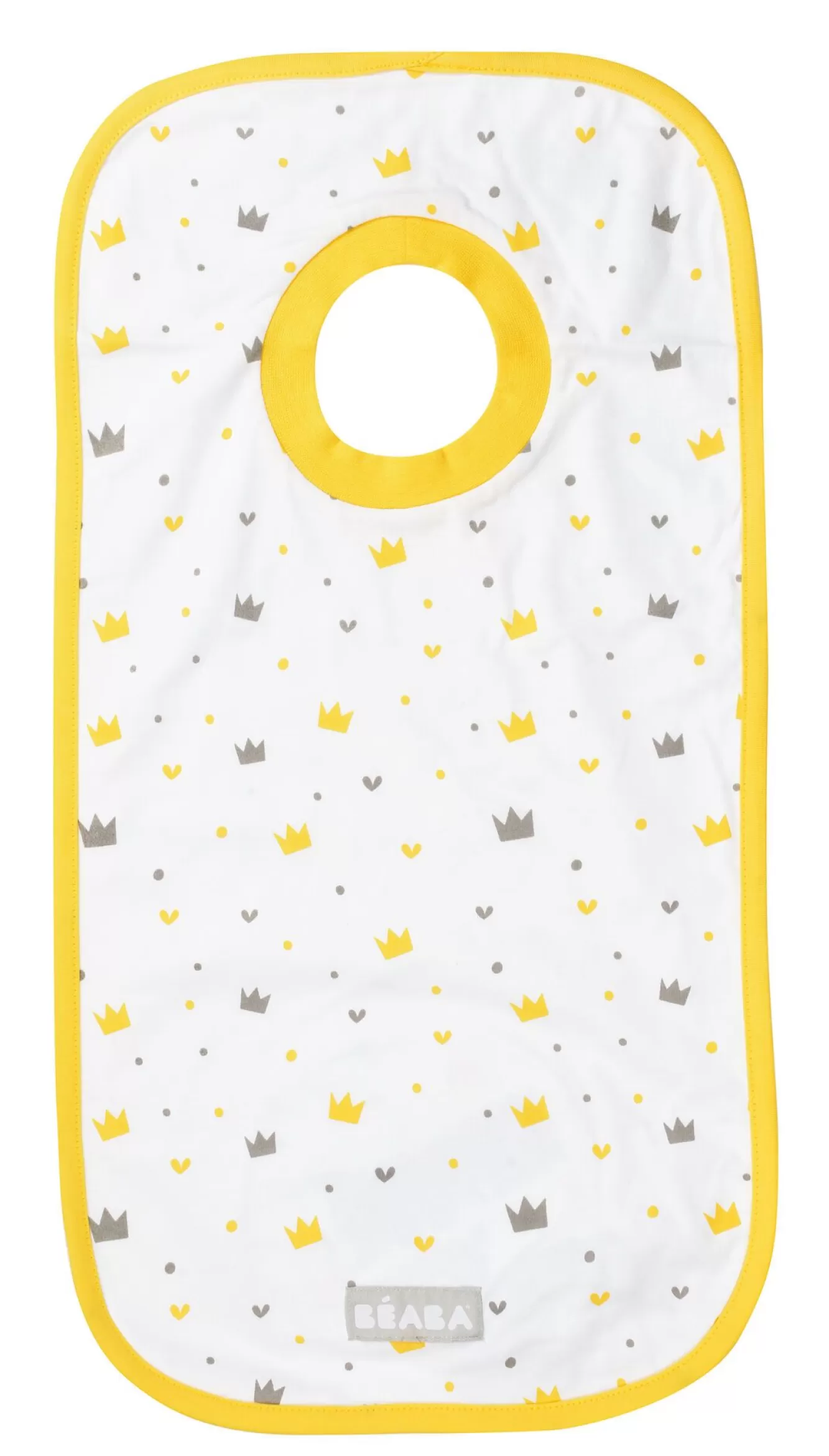 Katoenen Slabbetje Crowns | BÉABA Store