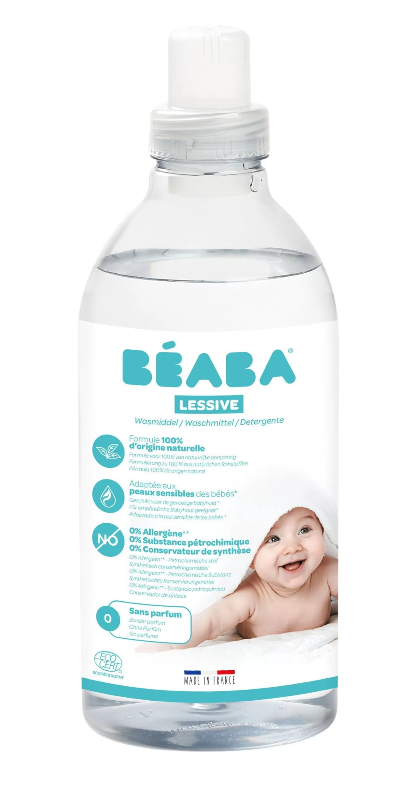 Parfumvrij Wasmiddel - 1L | BÉABA Clearance