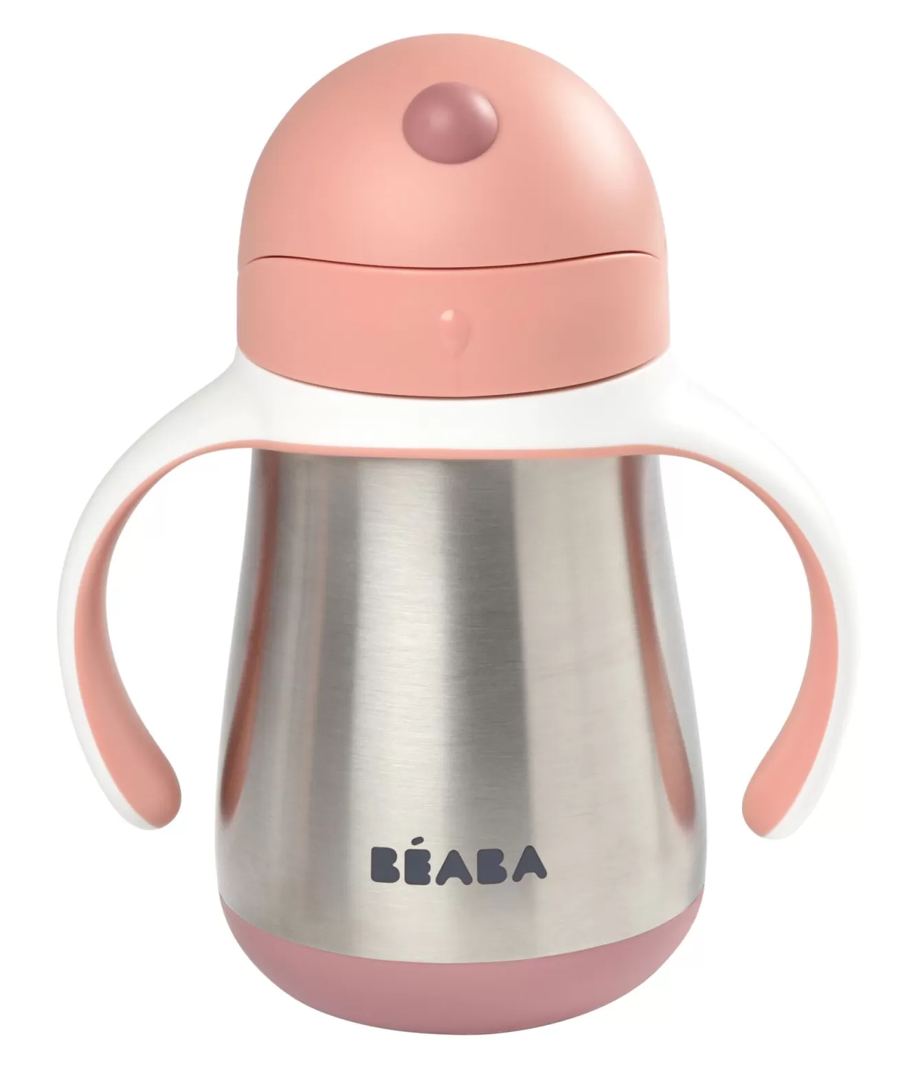 Roestvrij Stalen Rietjesbeker 250 Ml Old Pink | BÉABA Shop