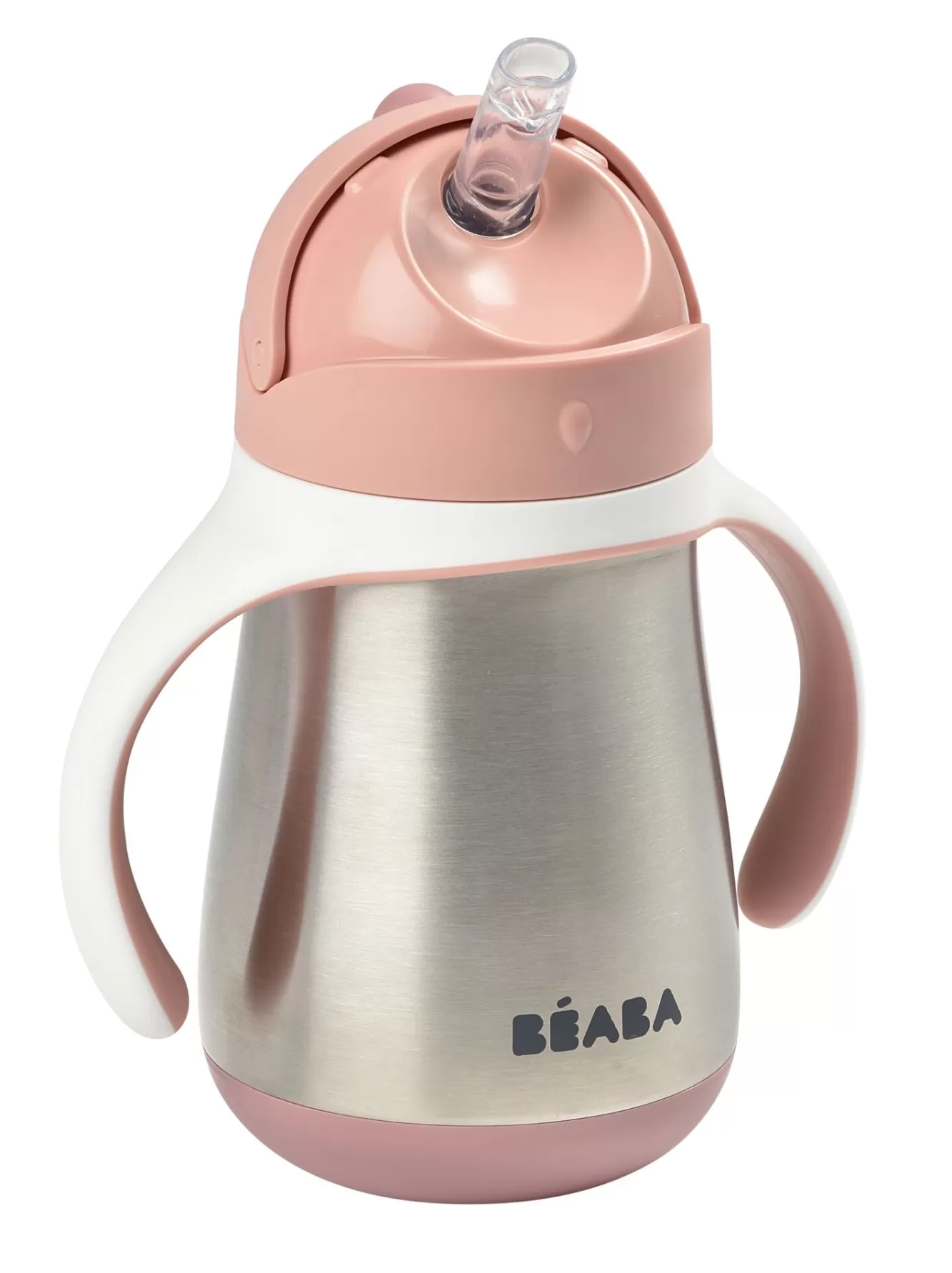 Roestvrij Stalen Rietjesbeker 250 Ml Old Pink | BÉABA Shop
