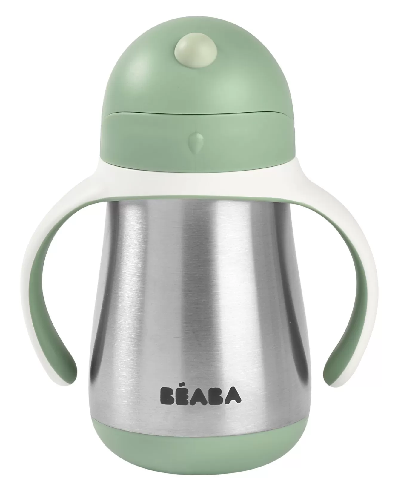 Roestvrij Stalen Rietjesbeker 250 Ml Sage Green | BÉABA Online