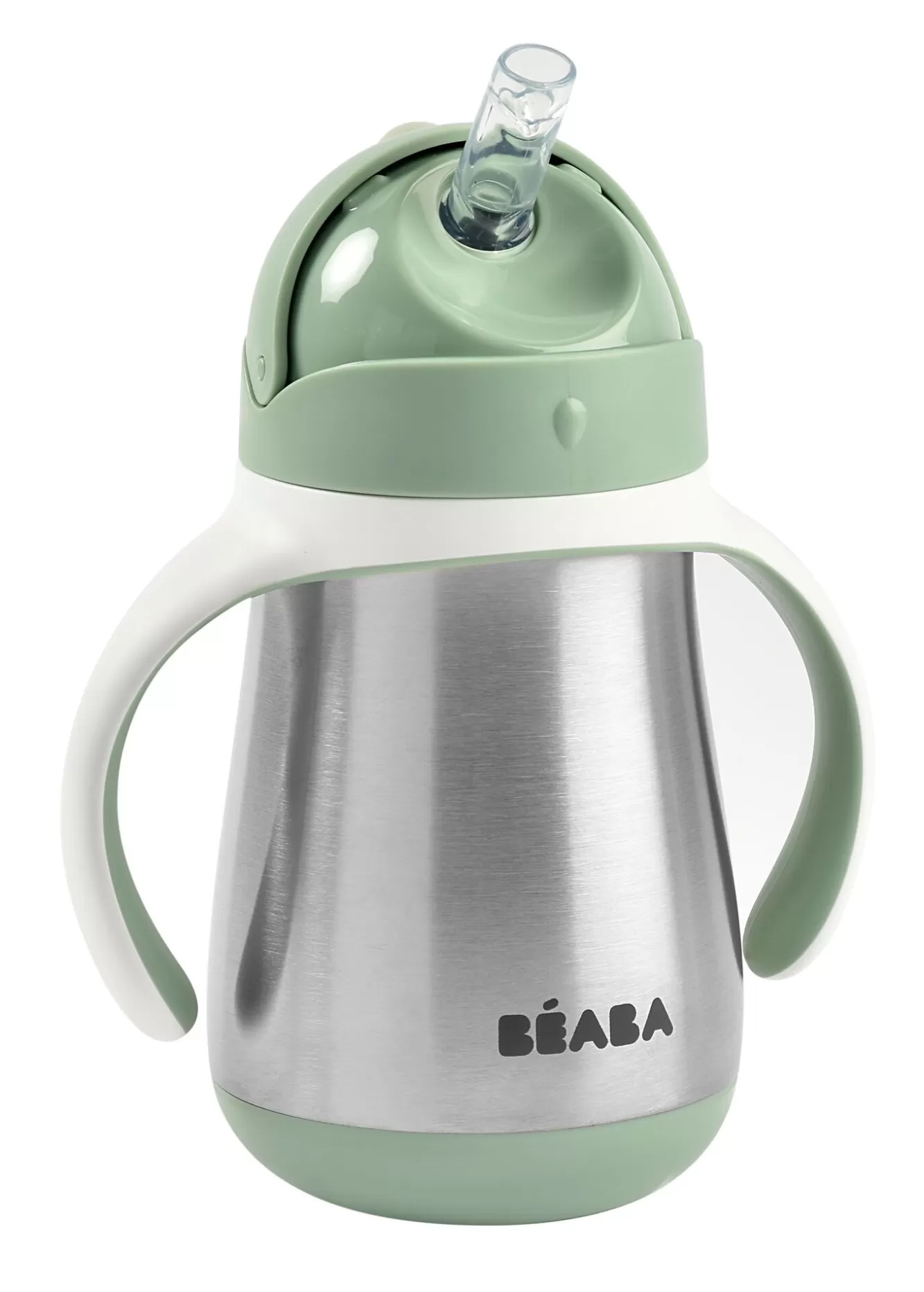 Roestvrij Stalen Rietjesbeker 250 Ml Sage Green | BÉABA Online