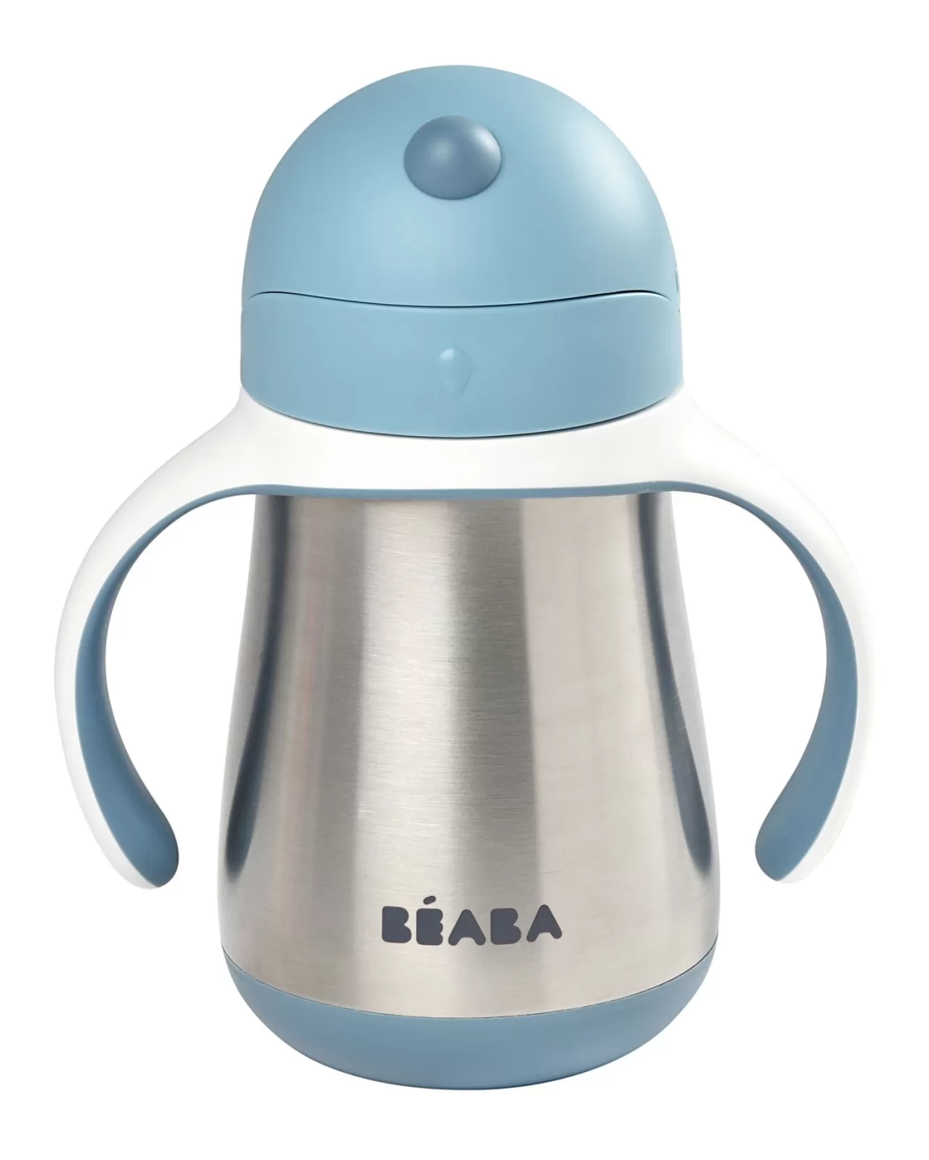 Roestvrij Stalen Rietjesbeker 250 Ml Windy Blue | BÉABA Clearance