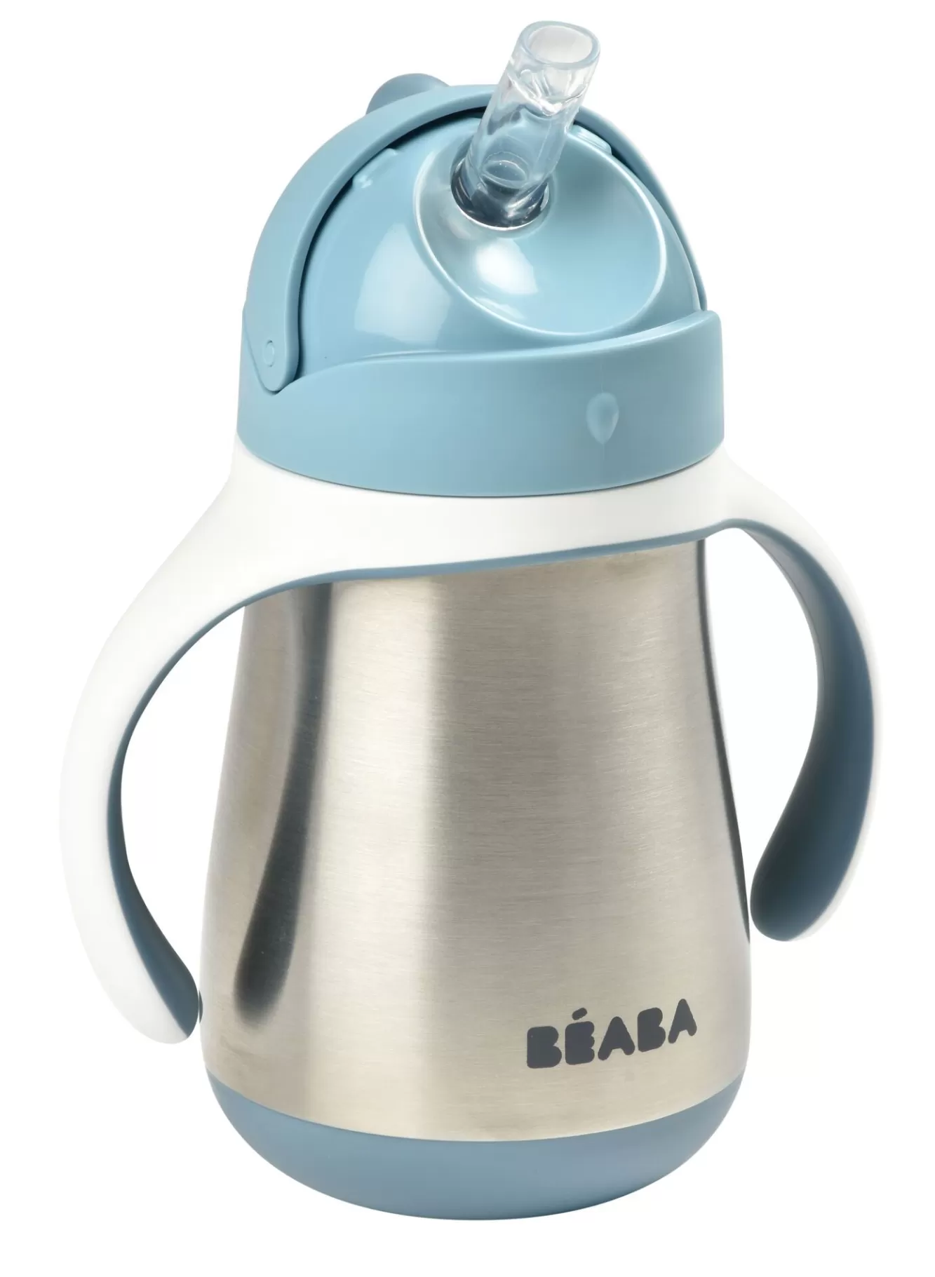 Roestvrij Stalen Rietjesbeker 250 Ml Windy Blue | BÉABA Clearance