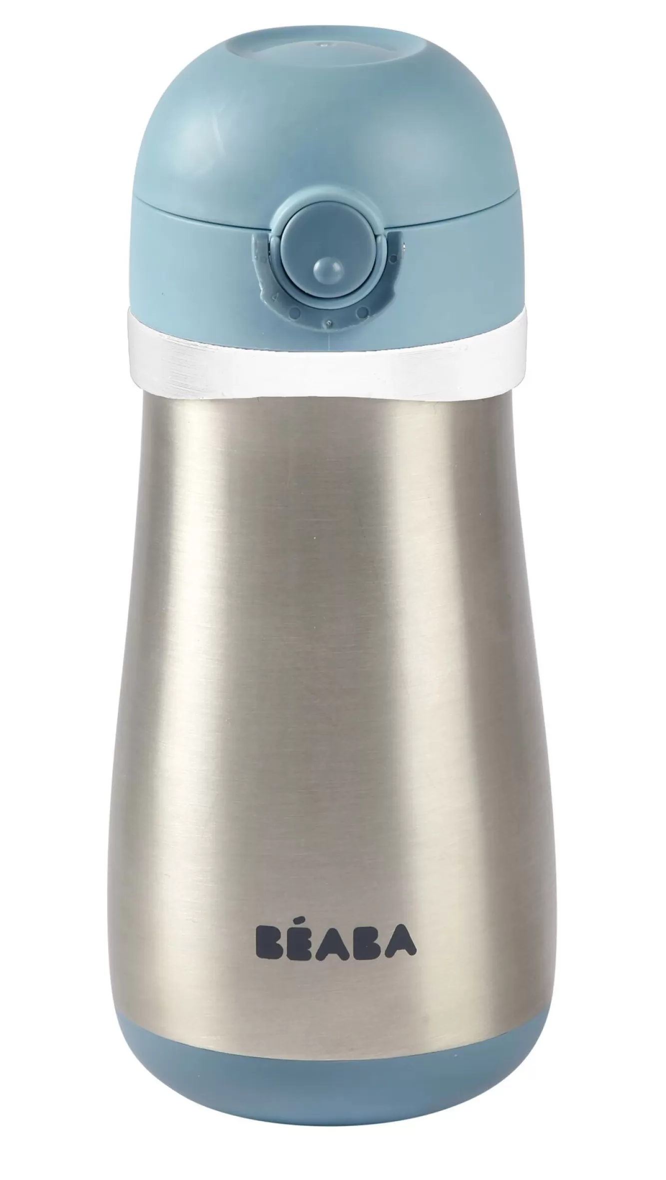 Rvs Drinkfles 350 Ml Windy Blue | BÉABA Hot