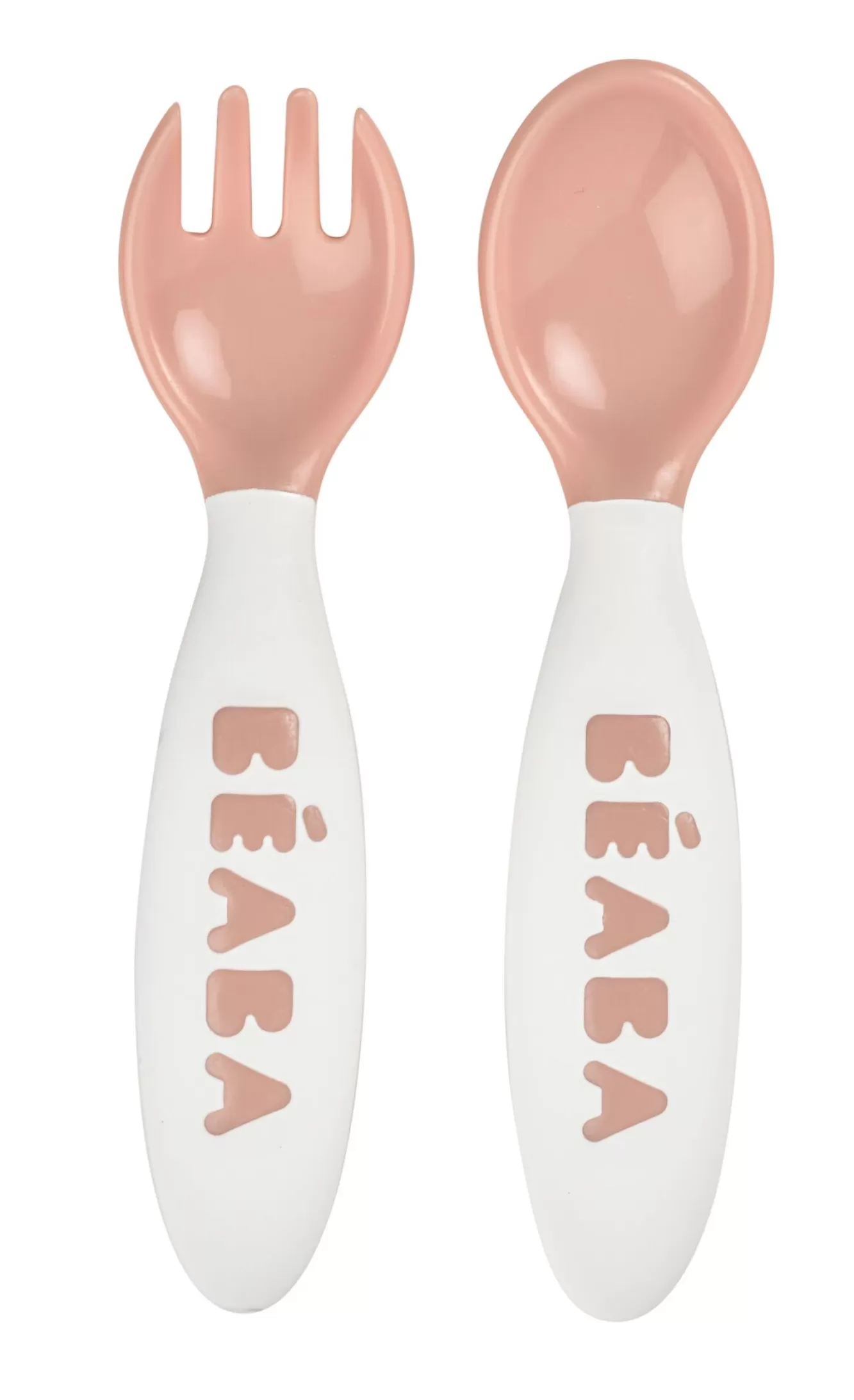 Set Van 2 Ergonomische Bestekjes Pink | BÉABA Sale
