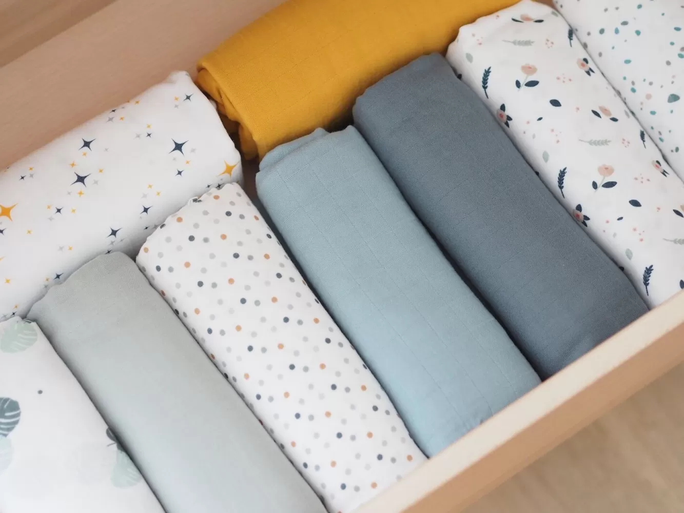 Set Van 2 Katoenen Tetra Doekjes Xxl Mirage Grey/Jungle | BÉABA Best Sale
