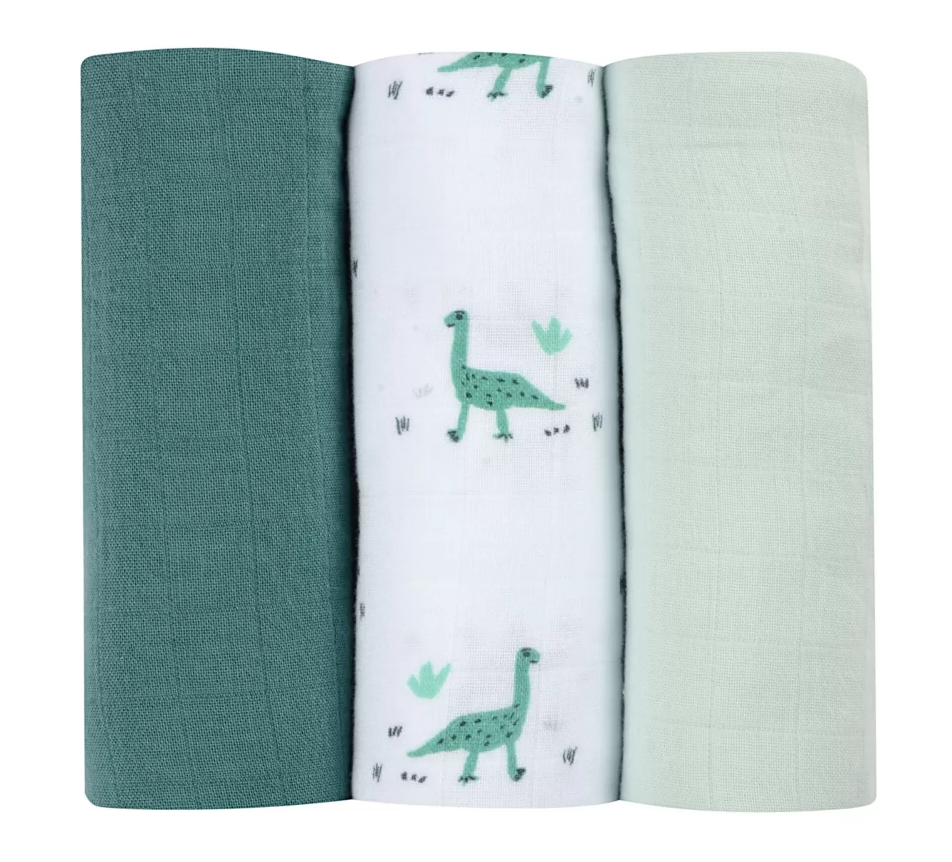 Set Van 3 Katoenen Tetra Doekjes Jurassic | BÉABA Outlet