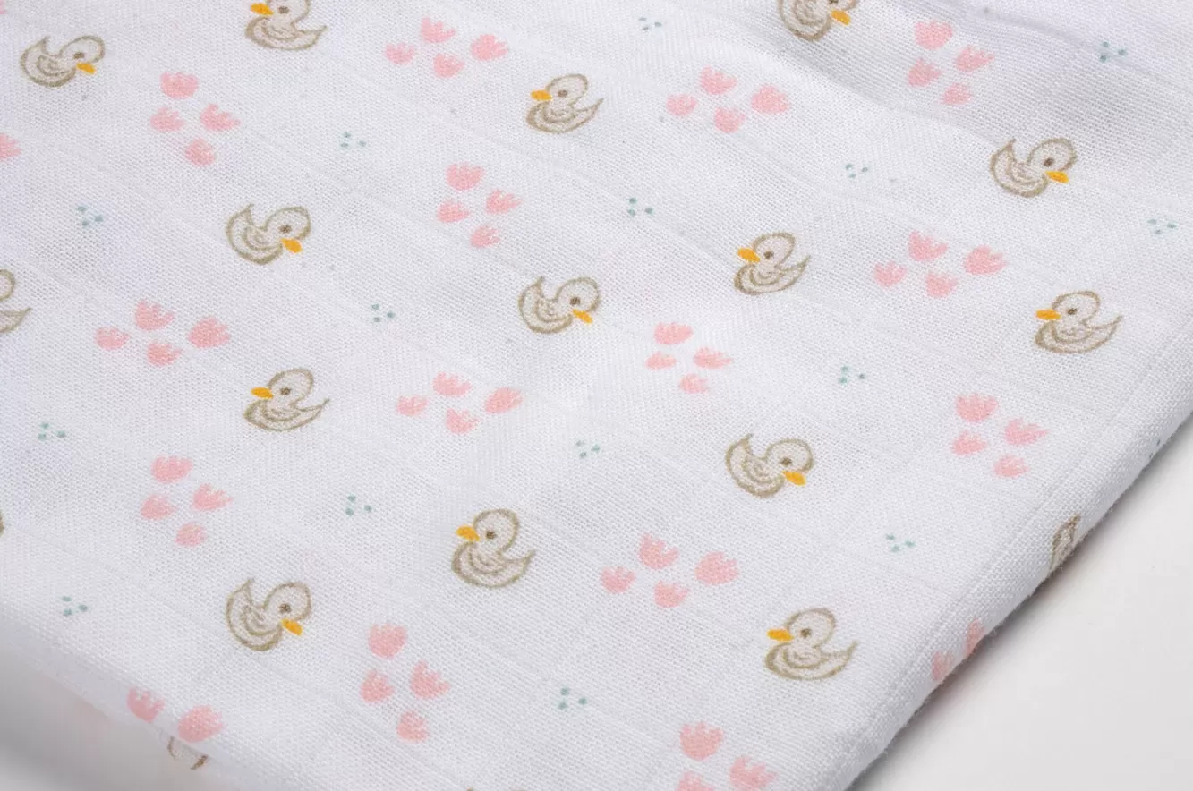Set Van 3 Katoenen Tetra Doekjes Swans | BÉABA Best Sale