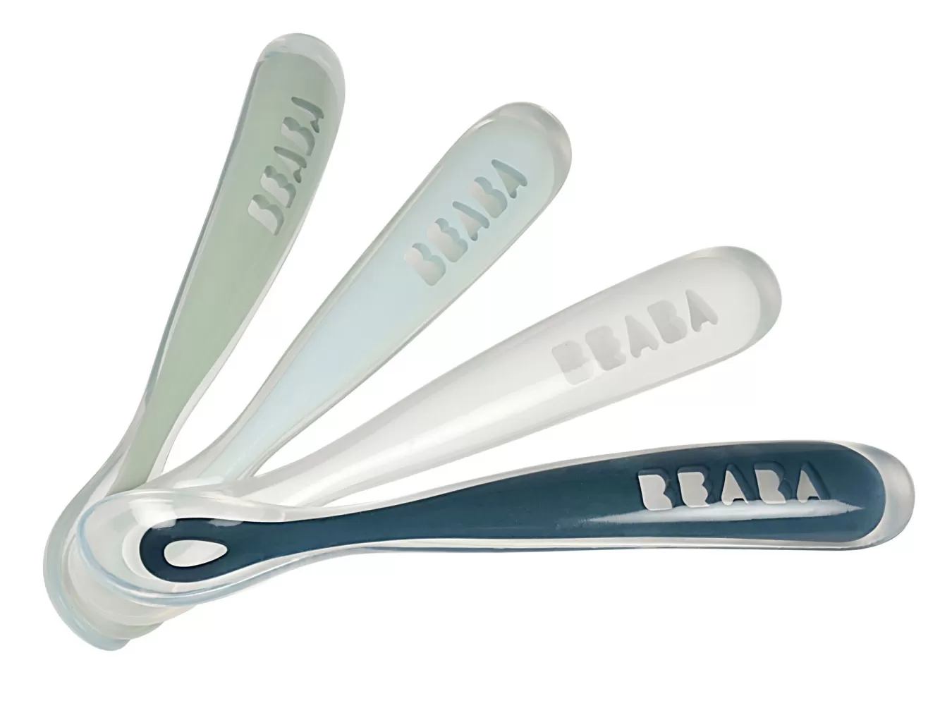 Set Van 4 Siliconen Babylepels Storm | BÉABA Cheap