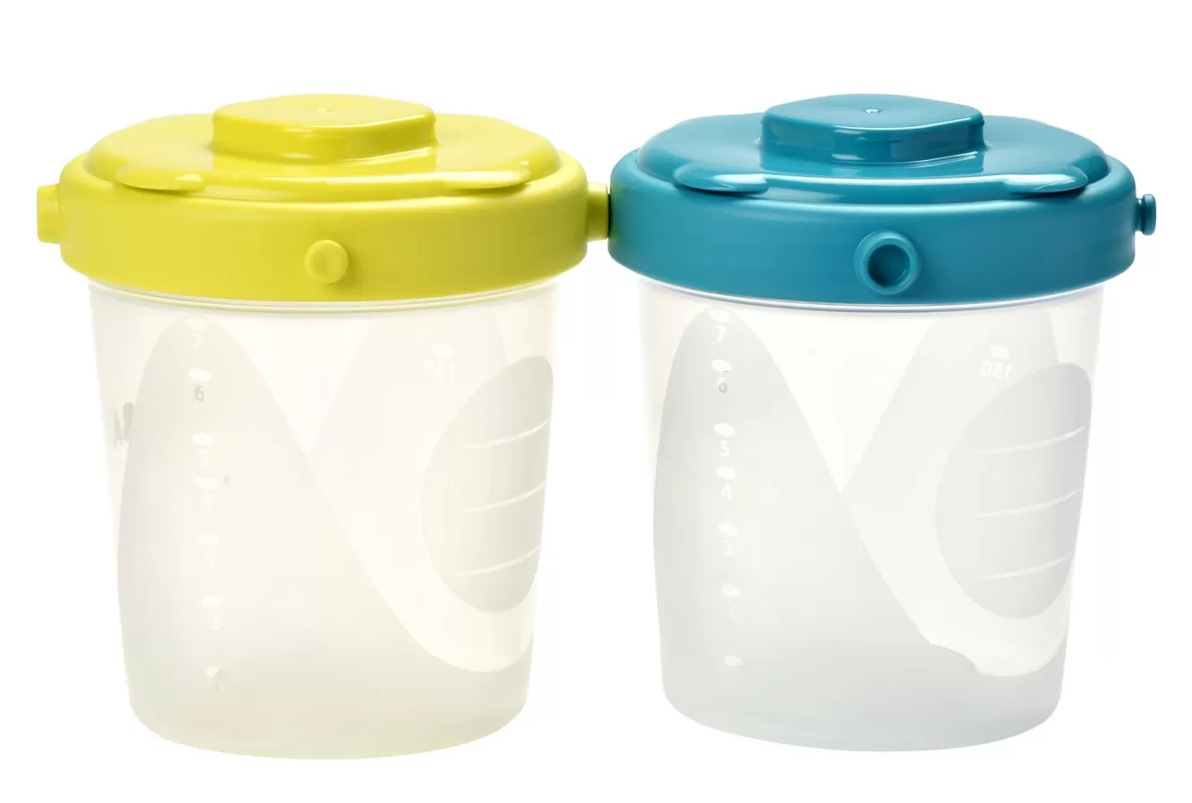 Set Van 6 Clipporties 2E Leeftijd 200 Ml Neon | BÉABA Hot