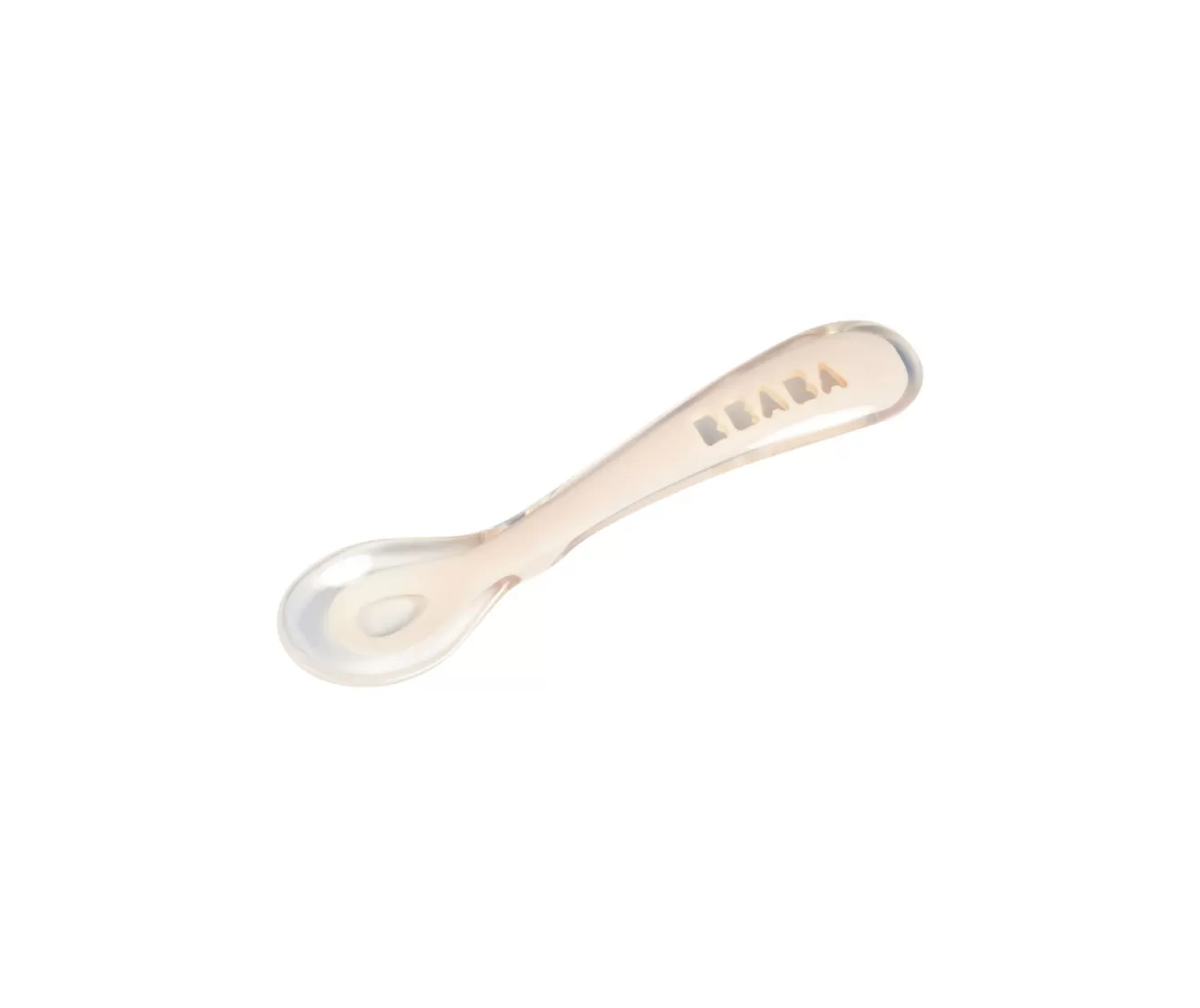 Siliconen Lepel 2E Leeftijd Pink | BÉABA Shop