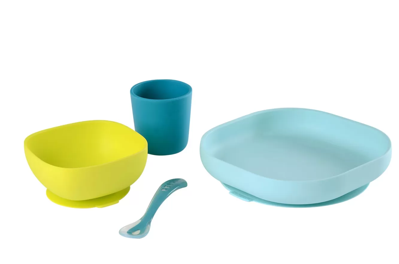 Siliconen Maaltijdset Blue | BÉABA Cheap