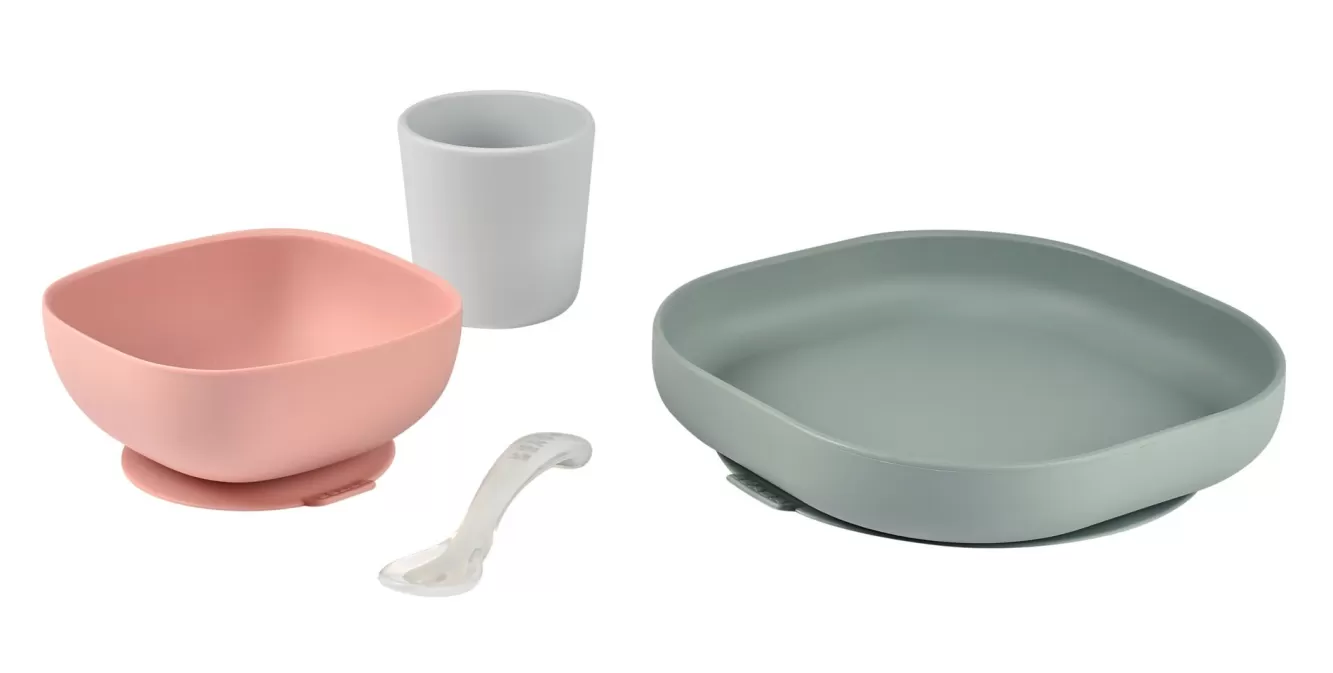 Siliconen Maaltijdset Eucalyptus | BÉABA Fashion
