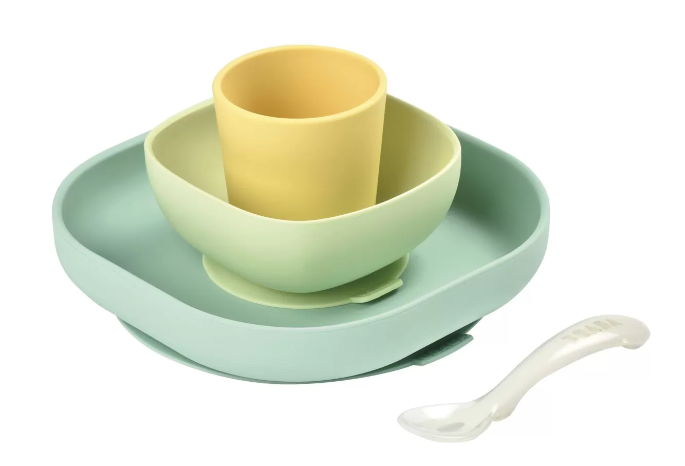 Siliconen Maaltijdset Yellow | BÉABA Discount