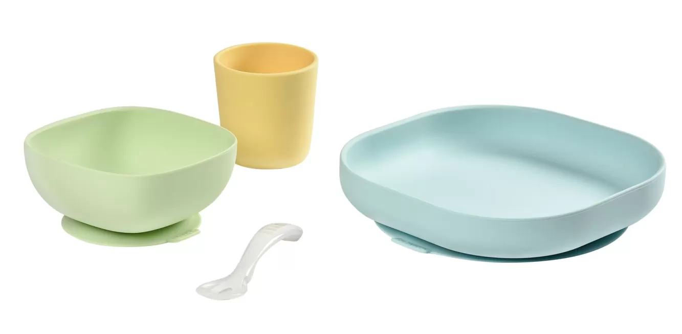 Siliconen Maaltijdset Yellow | BÉABA Discount