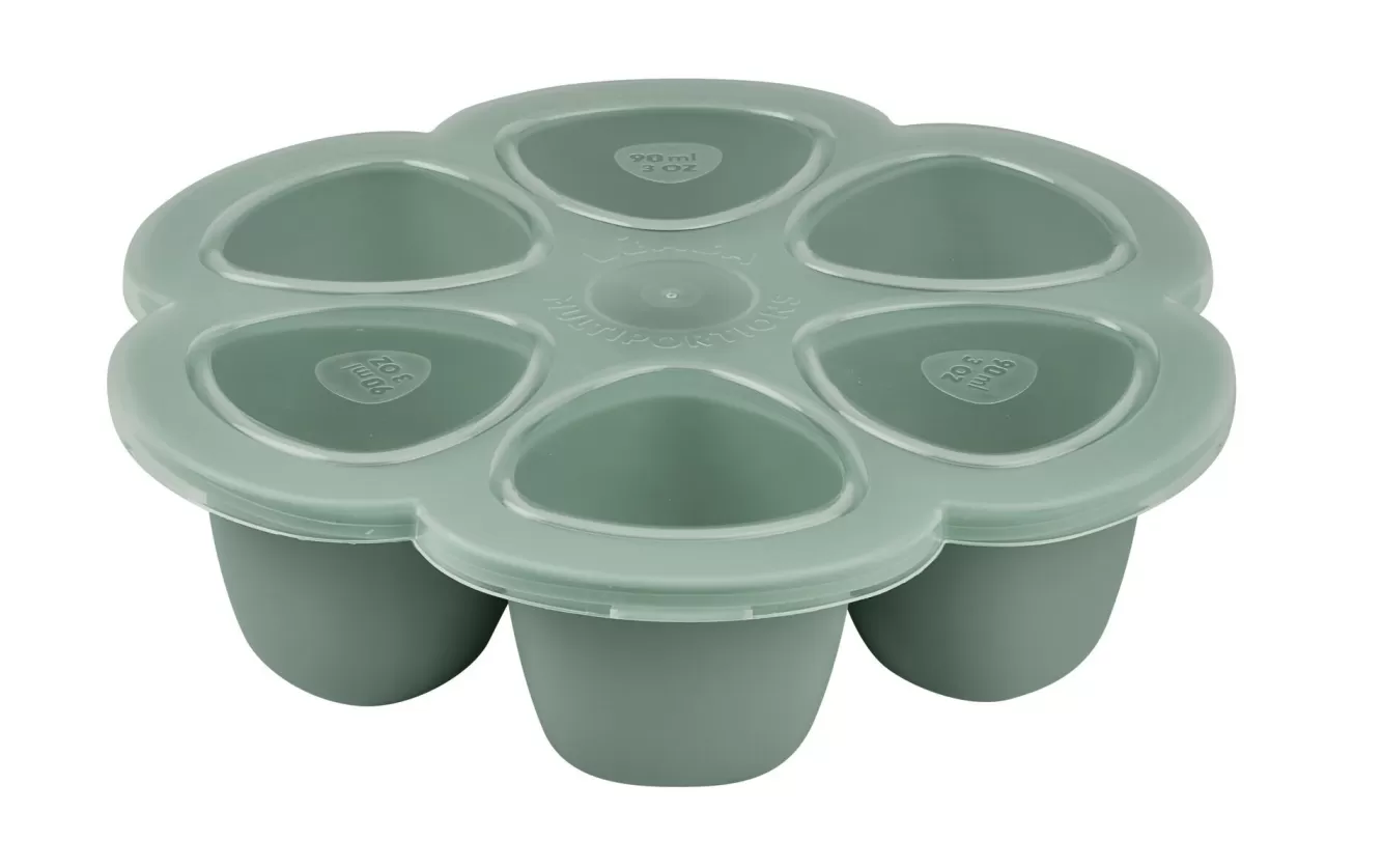 Siliconen Multiporties Silicone 6X90Ml Sage Green | BÉABA Best