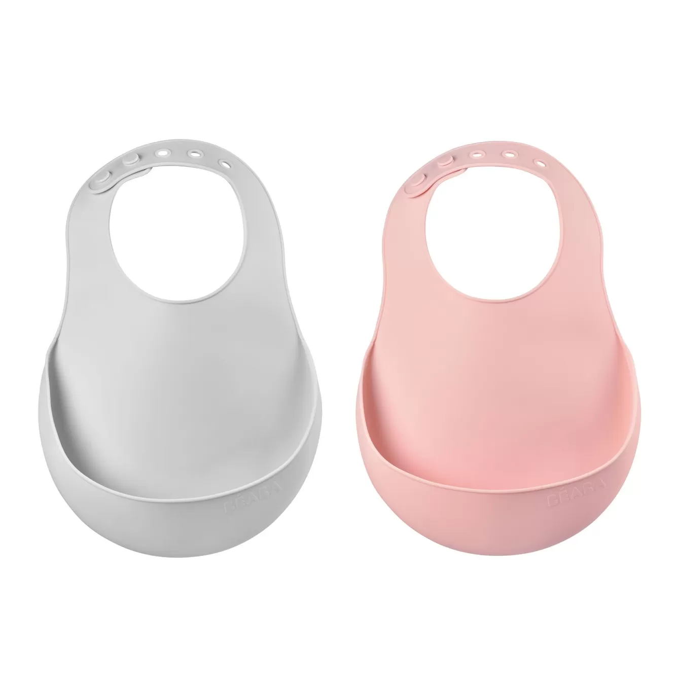 Siliconen Slabbetje Light Mist/Old Pink | BÉABA Sale