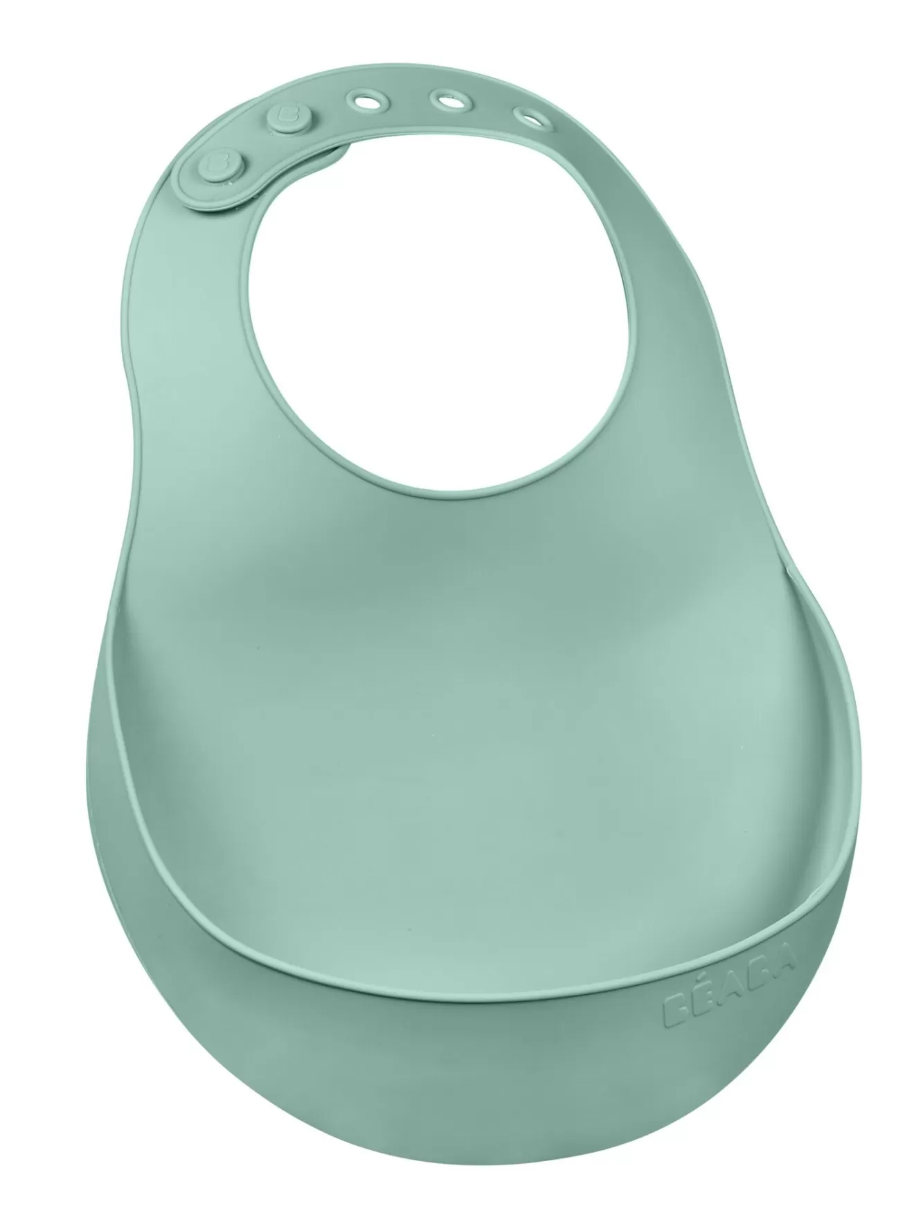Siliconen Slabbetje Sage Green | BÉABA Shop