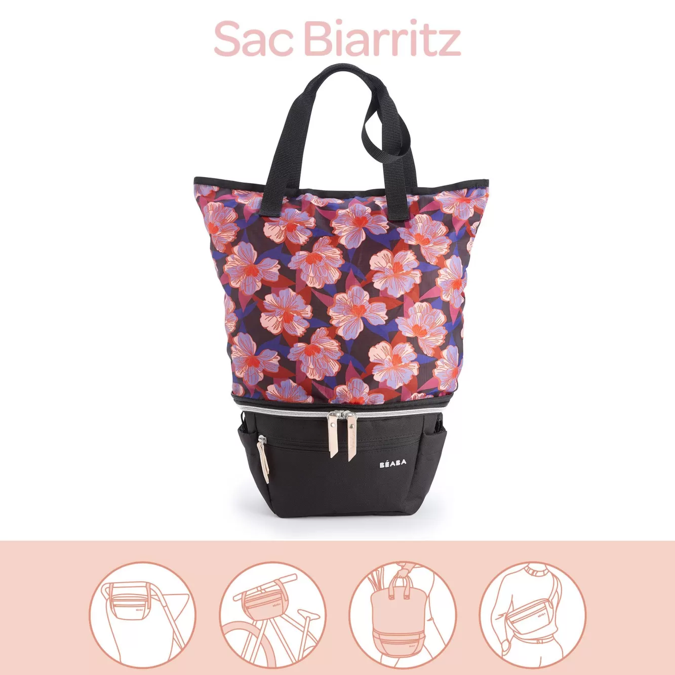 Tas Biarritz Black | BÉABA Shop