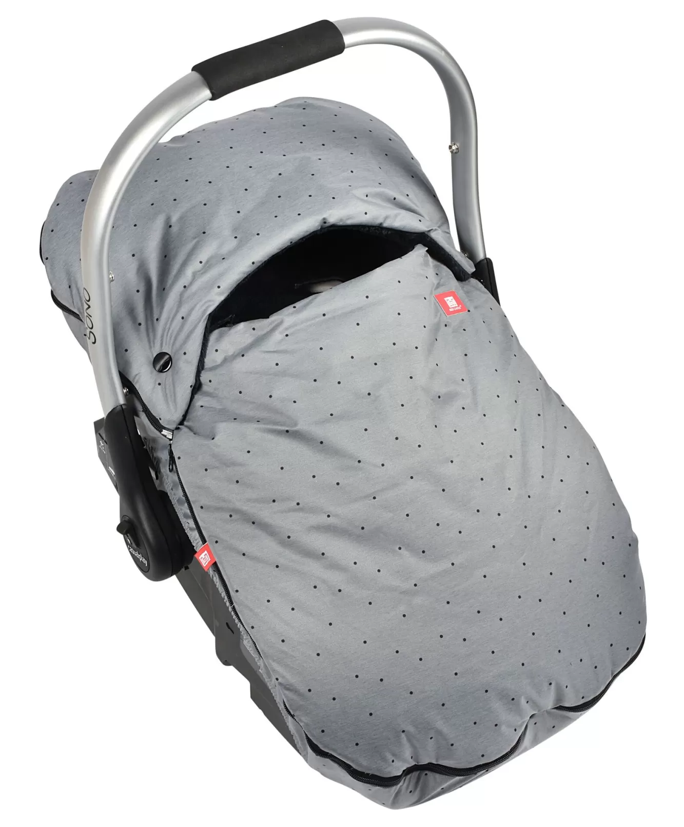 Voetenzak Autostoel Heather Grey Dots | BÉABA Sale