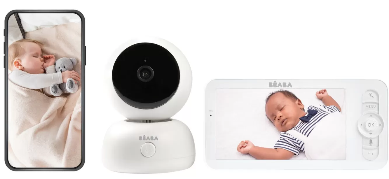 Zen Premium Video-Babyfoon White | BÉABA Shop